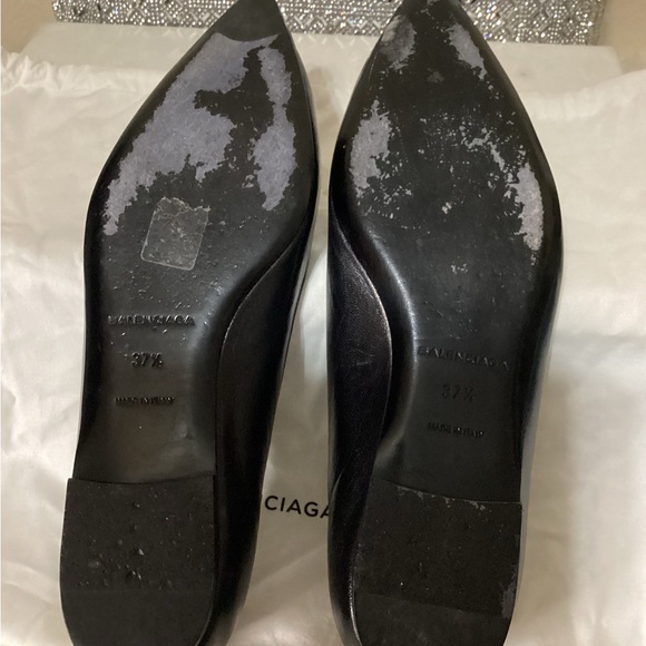 Authentic Balenciaga black flats size 37 1/5 - Picture 11 of 13